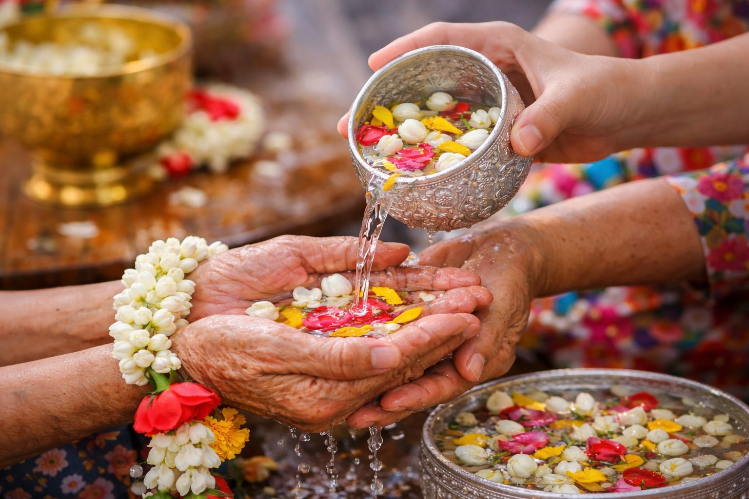 The Cleansing Waters of Songkran: Thai New Year