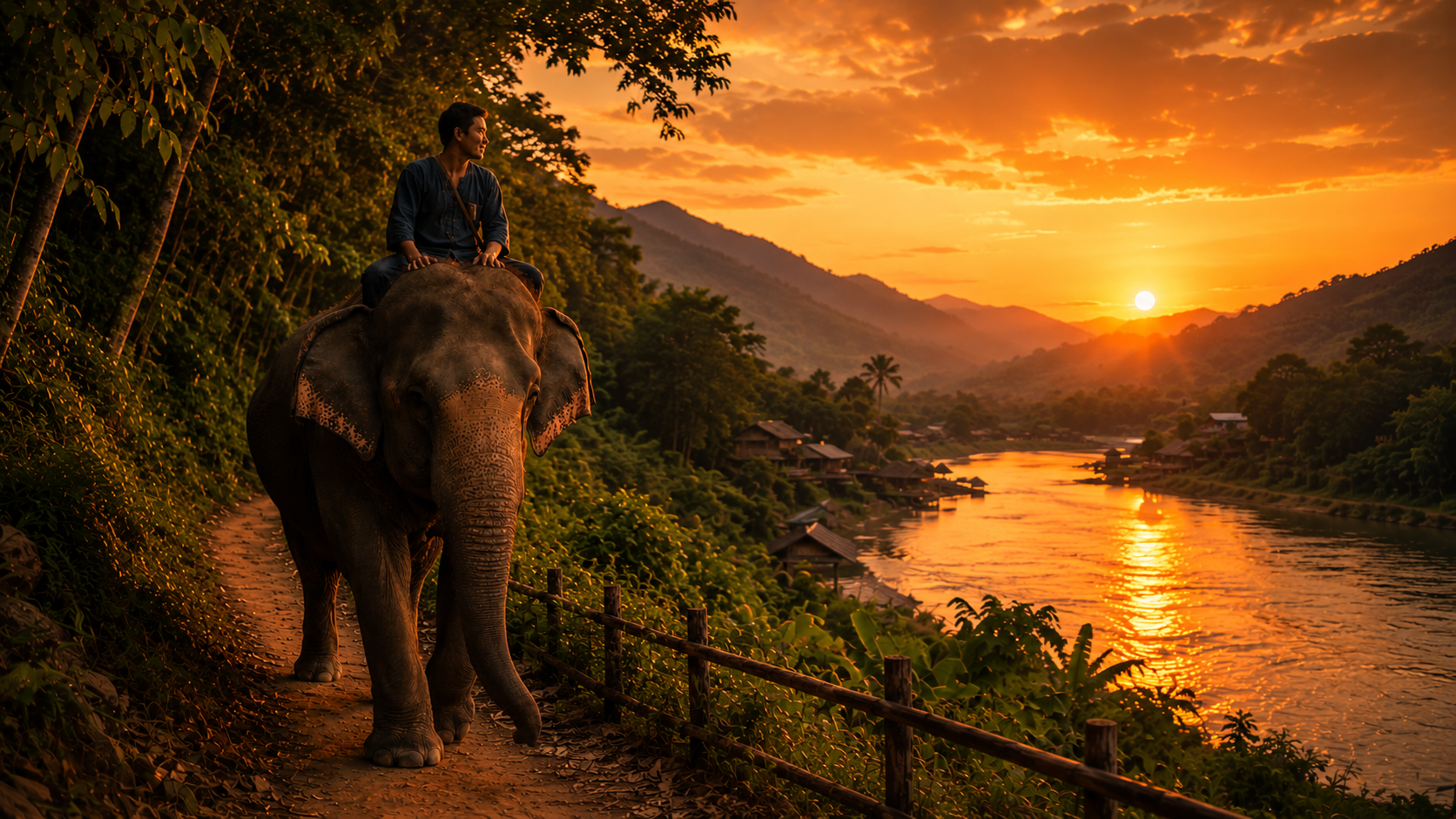 An Ancient Tale of Friendship—An Elephant and a Man